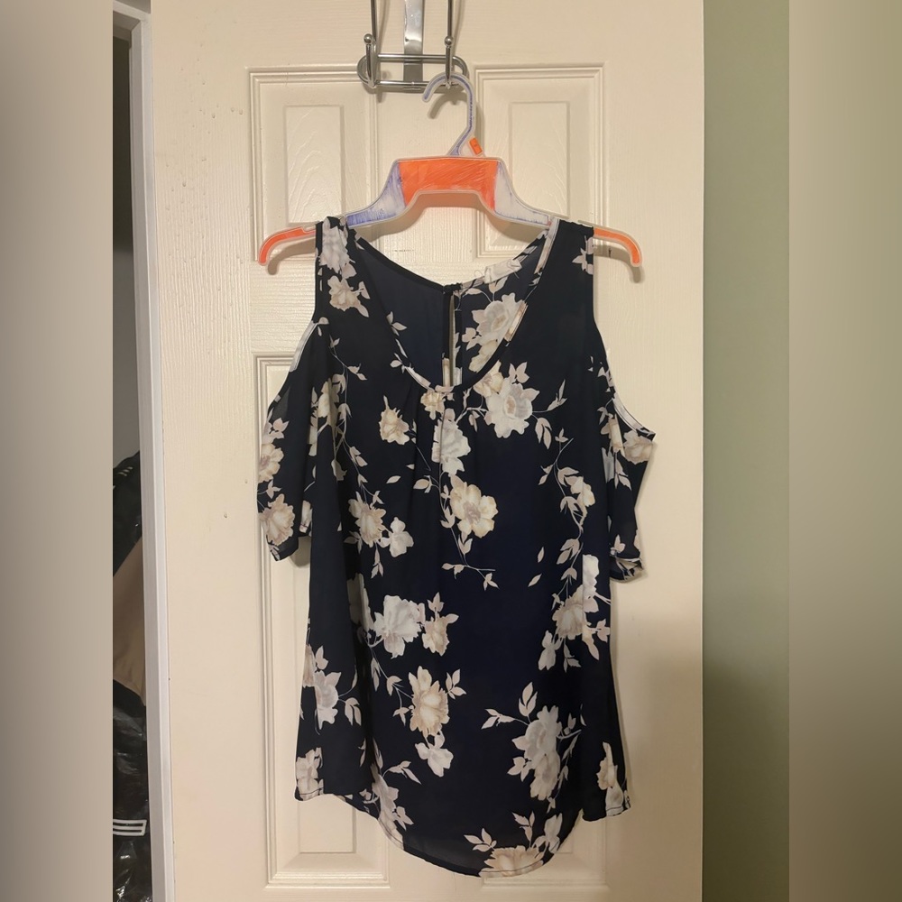 Off Shoulder Floral Top